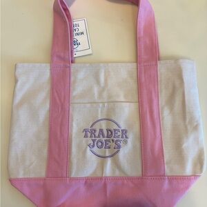 Trader Joe’s Mini Canvas Tote Bag